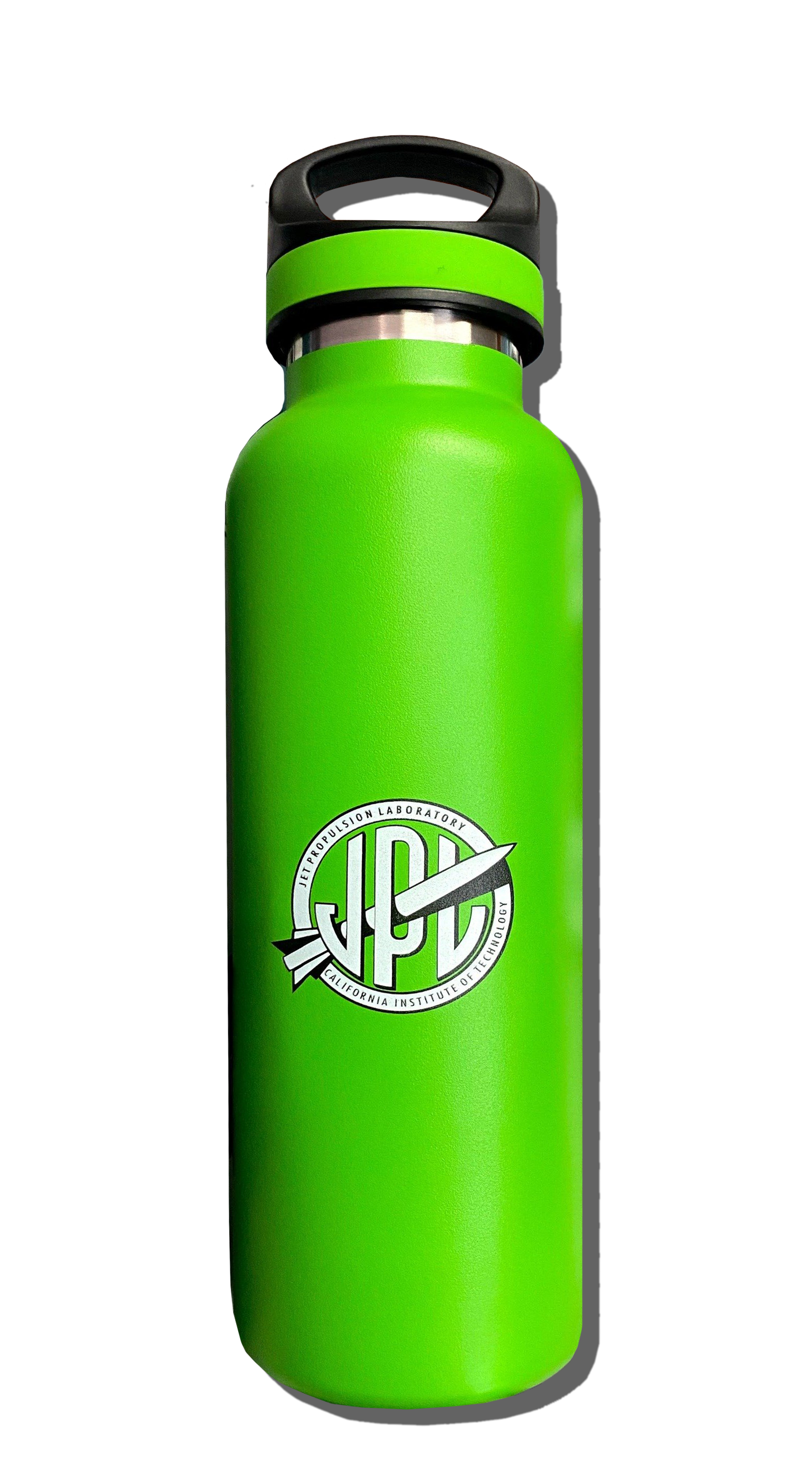 JPL Vintage Logo Lime Green 20 oz Tundra Bottle